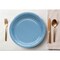 24 Count Slate 7" Round Paper Dessert Plates for Birthday Wedding Baby Shower Party Supplies